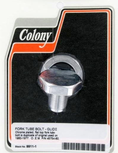 FORK TUBE BOLT